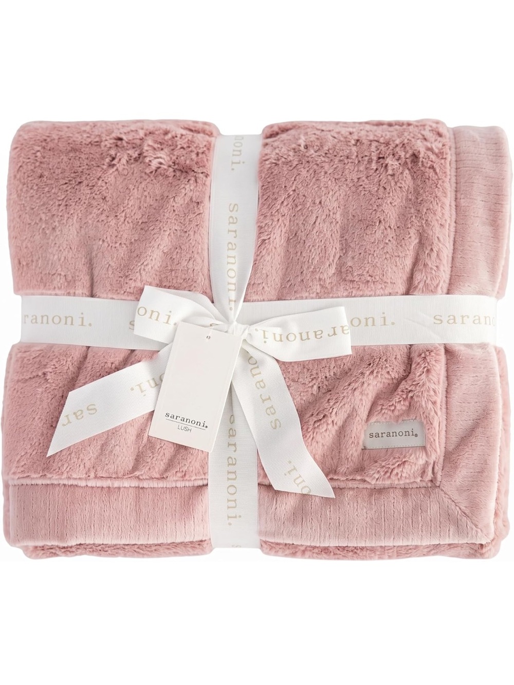 Saranoni Lush Receiving Baby Blanket in RARE🔥 color “Ballet Slipper” 🩰